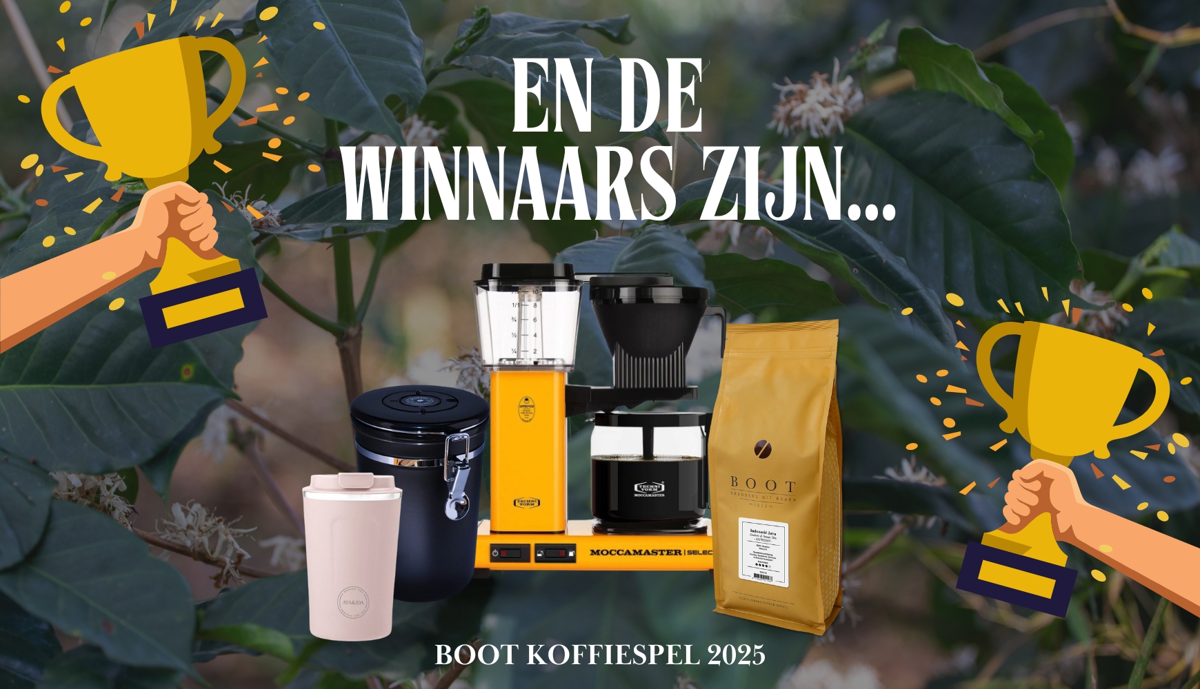 Bekendmaking van het BOOT Koffiespel